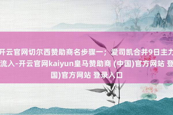 开云官网切尔西赞助商名步骤一；爱司凯合并9日主力资金净流入-